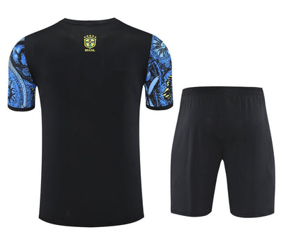Kit Shirt + Shorts Brazil Christ the Redeemer Blue Training 25/26