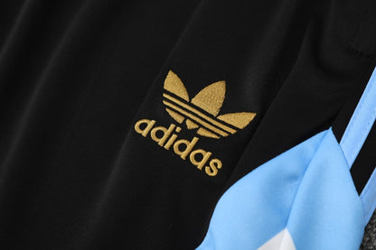 Kit Shirt + Shorts Argentina Training Black 25/26