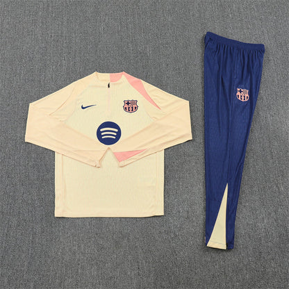 Tracksuit Barcelona Beige/Blue Training 25/26