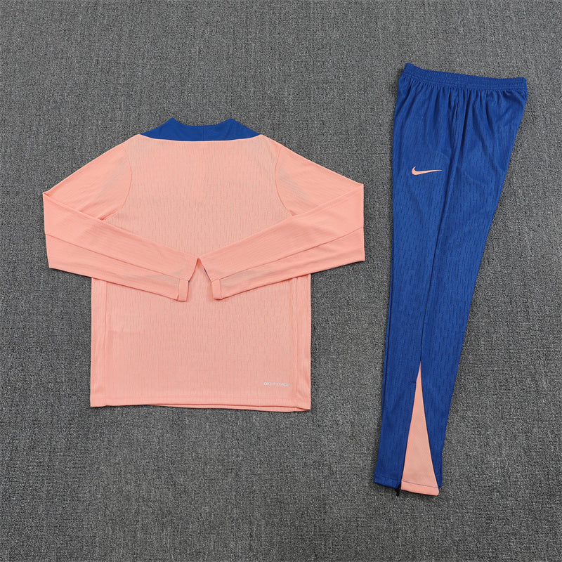 Tracksuit France Pink/Blue Training 25/26