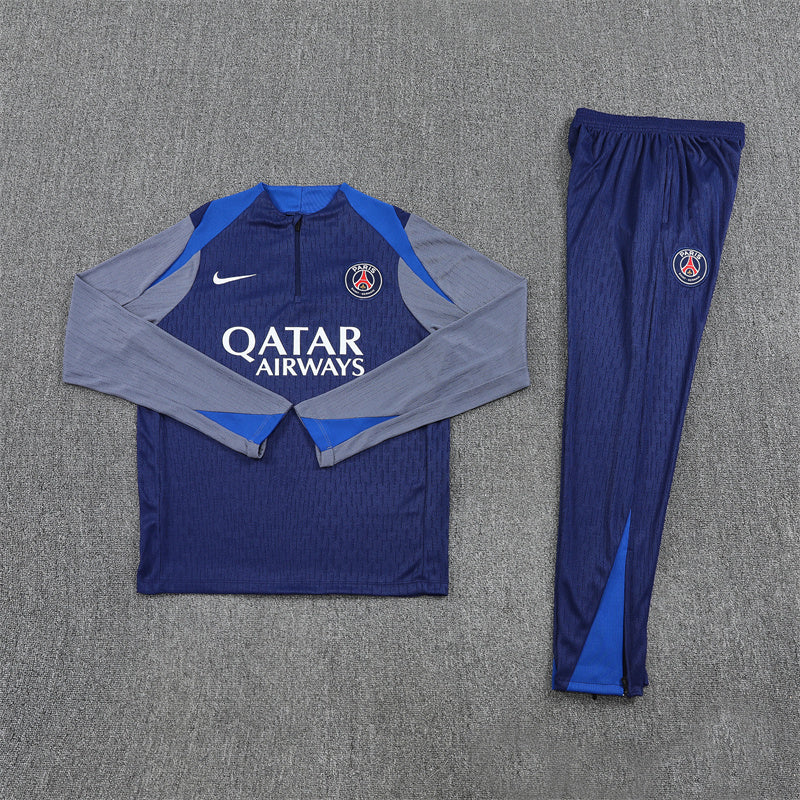 Tracksuit PSG Blue/Gray Training 25/26