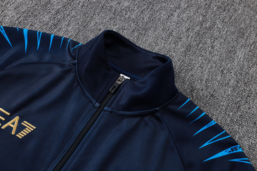 Napoli Dark Blue Tracksuit Full-Zip 25/26
