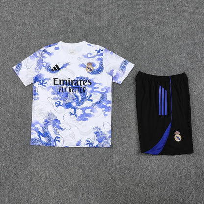Kit Shirt + Shorts Real Madrid Dragon Blue Training 25/26
