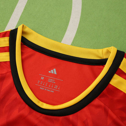 Belgium Home Jersey Long Sleeve 2026 - CalcioVivo