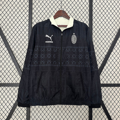 Milan x Pleasures Windbreaker Reversible - CalcioVivo