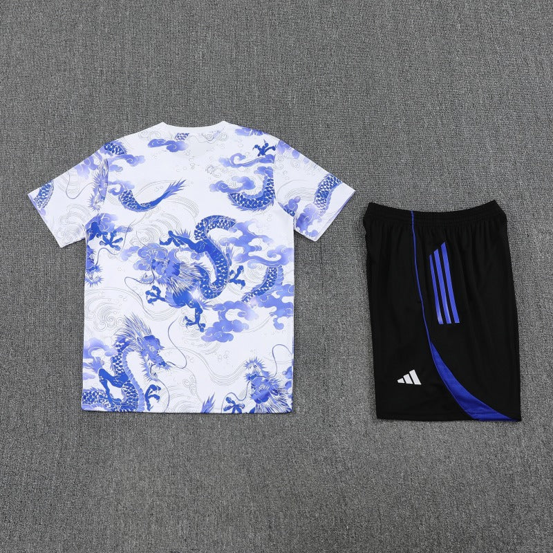 Kit Shirt + Shorts Real Madrid Dragon Blue Training 25/26