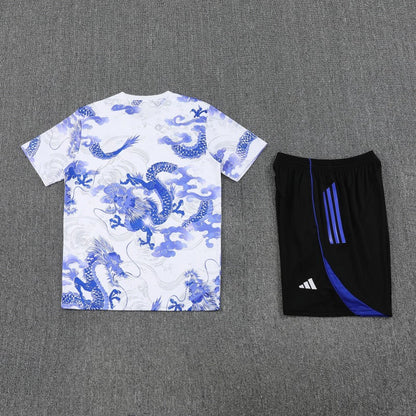 Kit Shirt + Shorts Real Madrid Dragon Blue Training 25/26