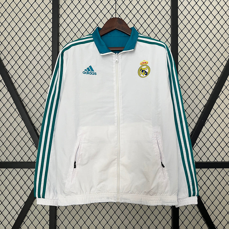 Real Madrid Retro 17/18 Windbreaker Reversible - CalcioVivo