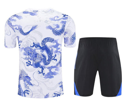 Kit Shirt + Shorts Real Madrid Dragon Blue Training 25/26