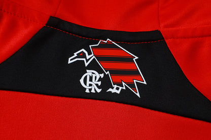 Flamengo Red/Black Tracksuit Half-Zip 25/26