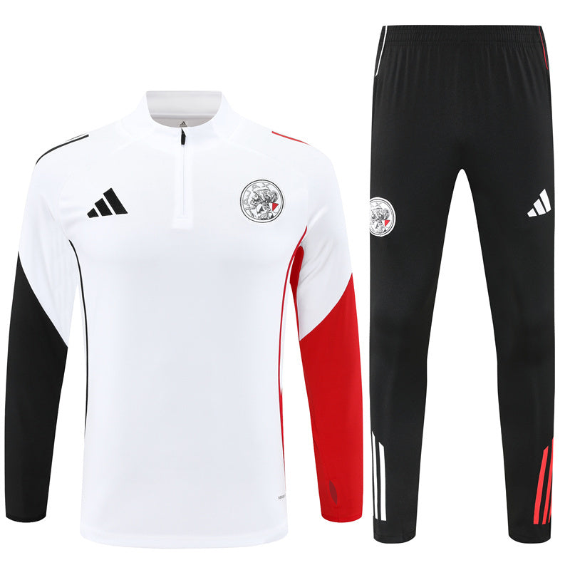 Tracksuit Ajax White/Black Training 25/26