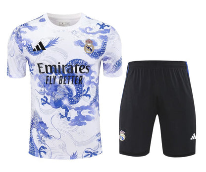 Kit Shirt + Shorts Real Madrid Dragon Blue Training 25/26