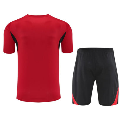 Kit Shirt + Shorts Manchester United Training Red/Black 25/26