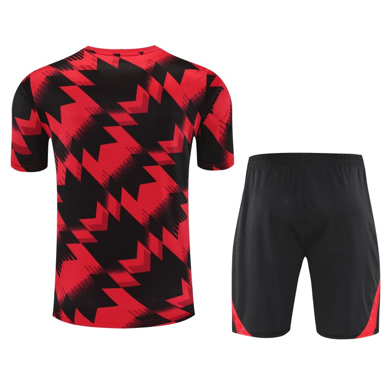 Kit Shirt + Shorts Manchester United Training Red/Black 25/26