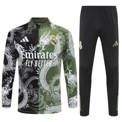 Tracksuit Real Madrid Dragon Green/Black Training 25/26