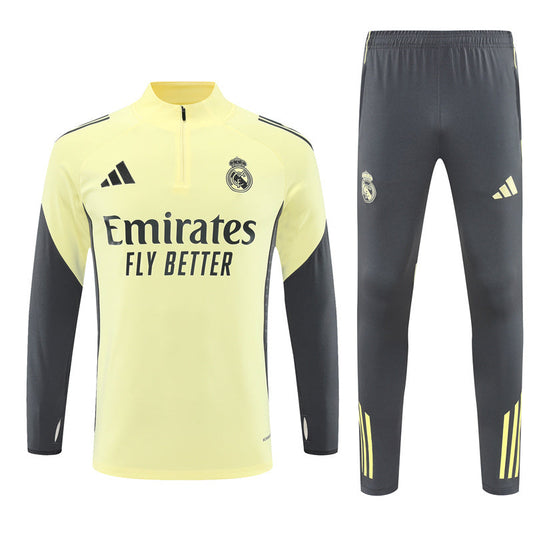 Tracksuit Real Madrid Yellow/Gray Training 25/26