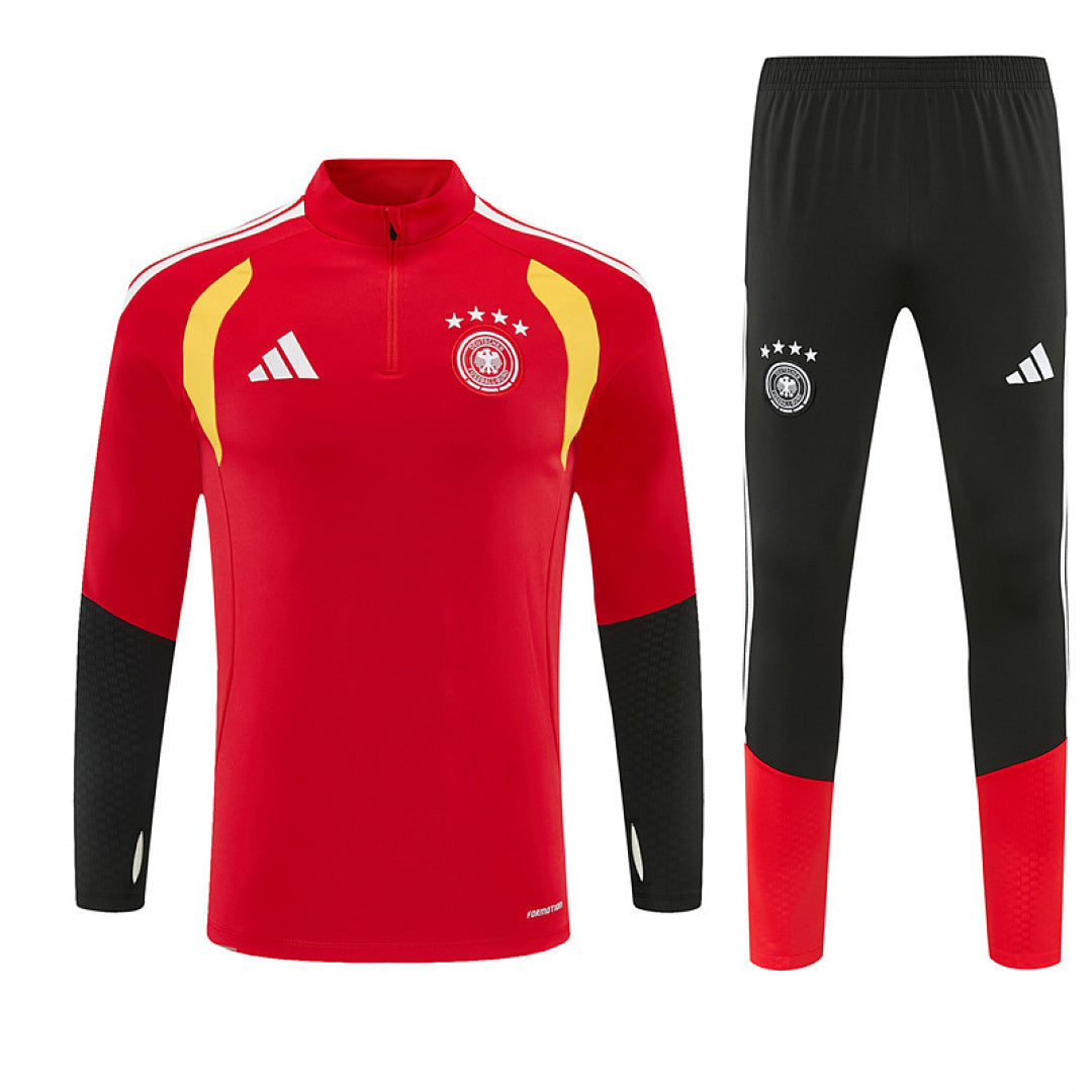 Tracksuit Germany Red/Black 2026 - CalcioVivo