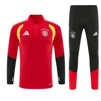 Tracksuit Germany Red/Black 2026 - CalcioVivo