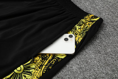 Kit Shirt + Shorts Brazil Christ the Redeemer Yellow Training 25/26