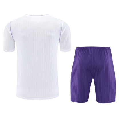 Kit Shirt + Shorts Manchester United Training Purple/White 25/26