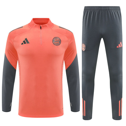 Tracksuit Bayern Munich Red/Grey Training 25/26