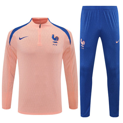 Tracksuit France Pink/Blue Training 25/26