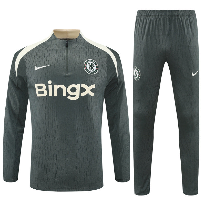 Chelsea Dark Green Training Tracksuit 25/26