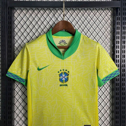 Brazil Home 2024 Kit Kids - CalcioVivo