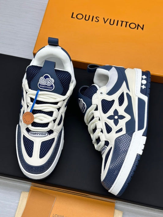 Louis Vuitton Skate Sneakers Blue/White