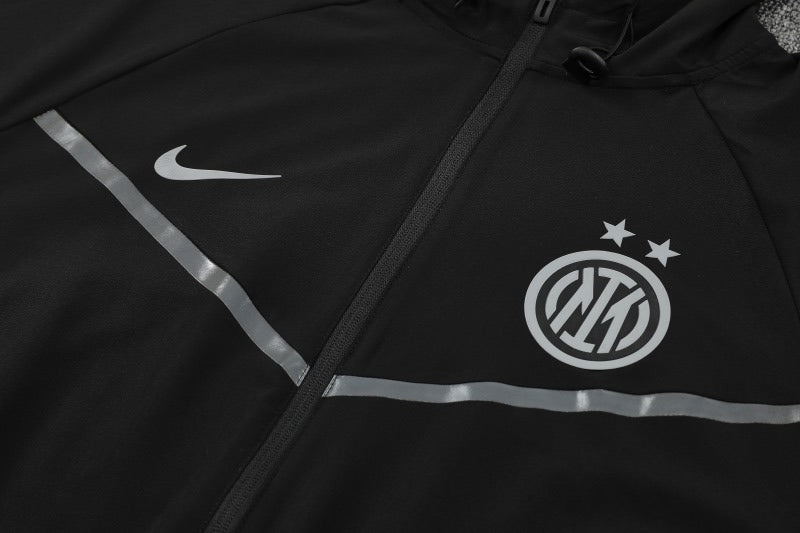 Inter Milan Tech Fleece Hoodie Black