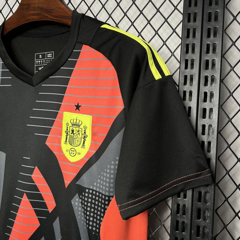 Spain Goalkeeper Black Jersey 2024 - CalcioVivo