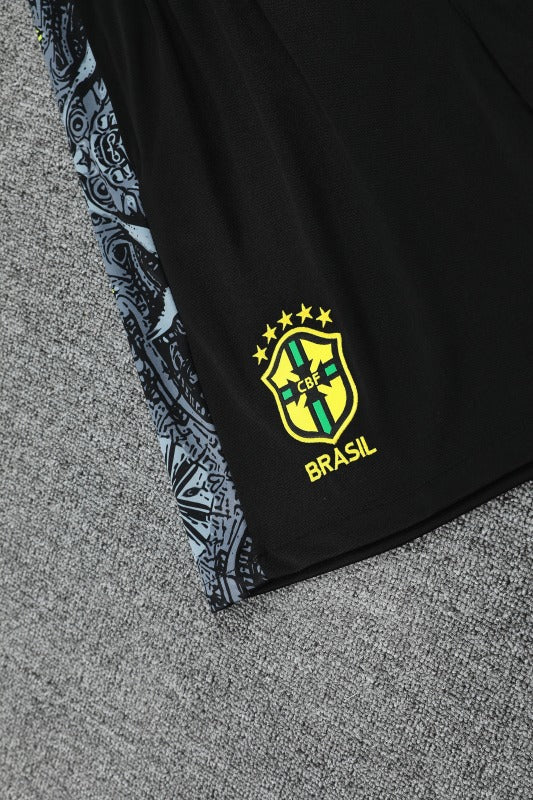 Kit Shirt + Shorts Brazil Christ the Redeemer White Training 25/26