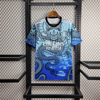 Real Madrid Dragon Blue Concept Jersey