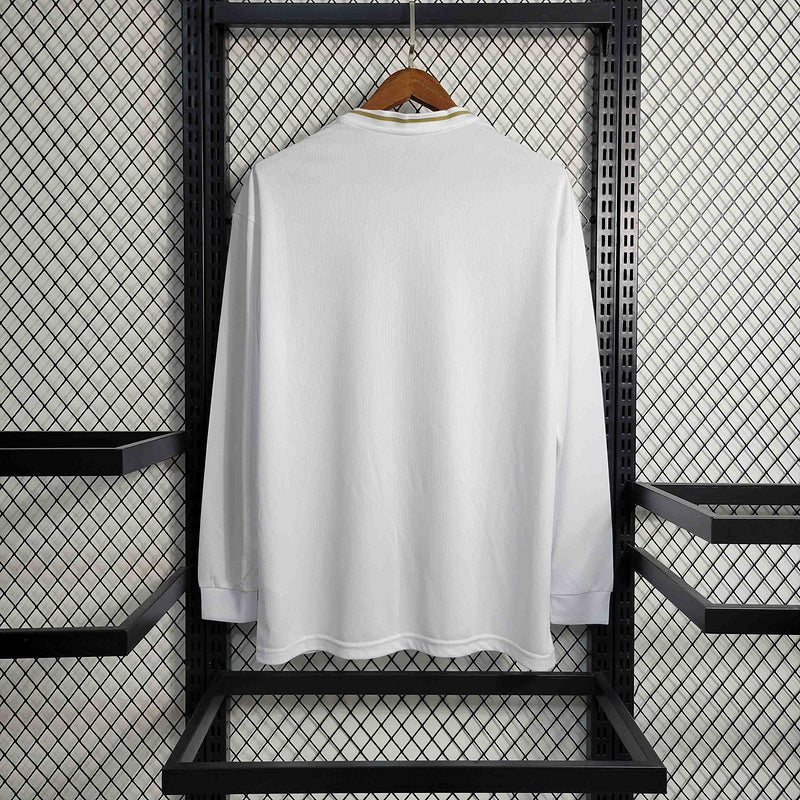 Real Madrid Home Jersey 19/20 Retro Long Sleeve - CalcioVivo