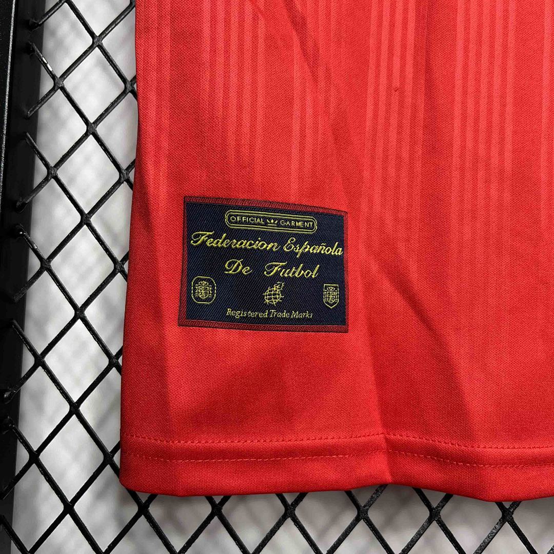 Spain Home Jersey 1996 Retro