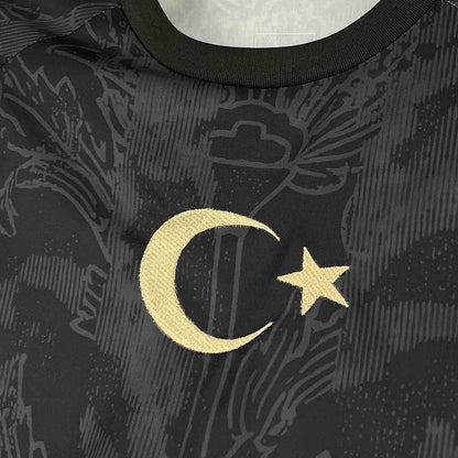 Maglia Turchia Heritage 2026 Nera | Maglia da Calcio - CalcioVivo