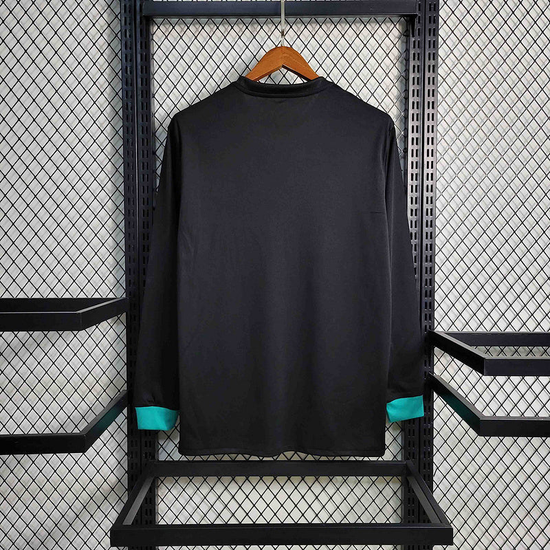 Real Madrid Away Jersey 17/18 Retro Long Sleeve - CalcioVivo
