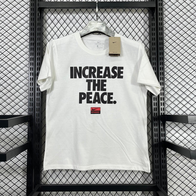 Nike Casual Shirt "Increase the Peace" White