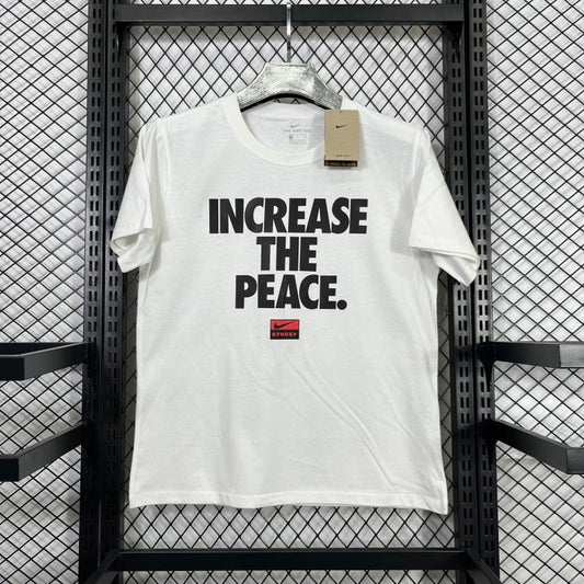 Nike Casual Shirt "Increase the Peace" White