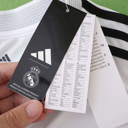 Real Madrid Home Jersey Long Sleeve 25/26