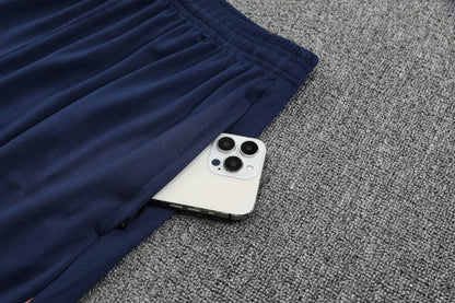 Kit Shirt + Shorts Barcelona Training Beige/Dark Blue 25/26