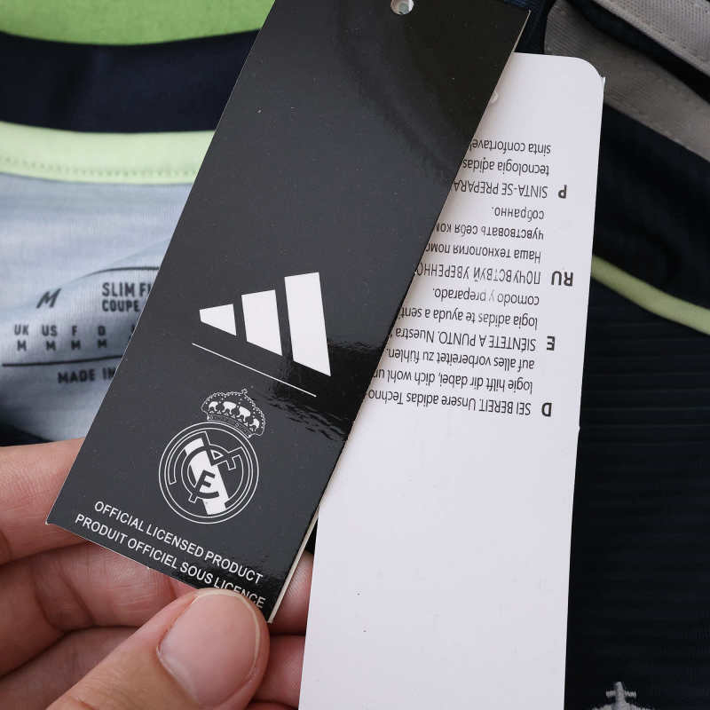Real Madrid Away Jersey Long Sleeve 25/26