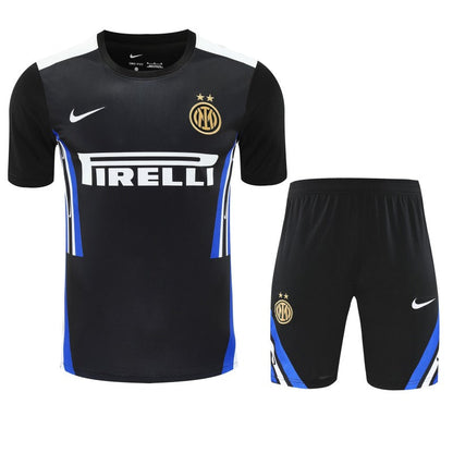 Kit Shirt + Shorts Inter Milan Black Training 25/26