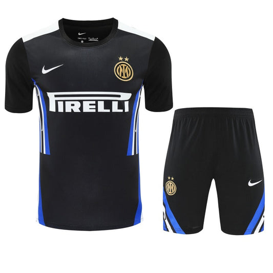 Kit Shirt + Shorts Inter Milan Black Training 25/26