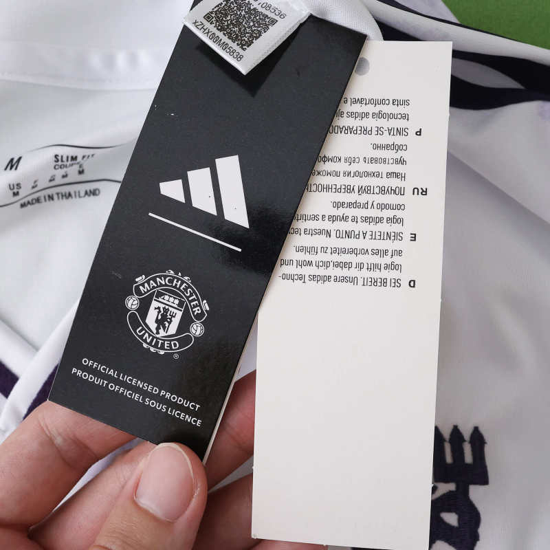 Manchester United Away Jersey Long Sleeve 25/26