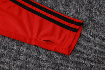Flamengo Red/Black Tracksuit Half-Zip 25/26