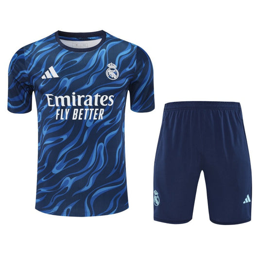 Kit Shirt + Shorts Real Madrid Blue Training 25/26