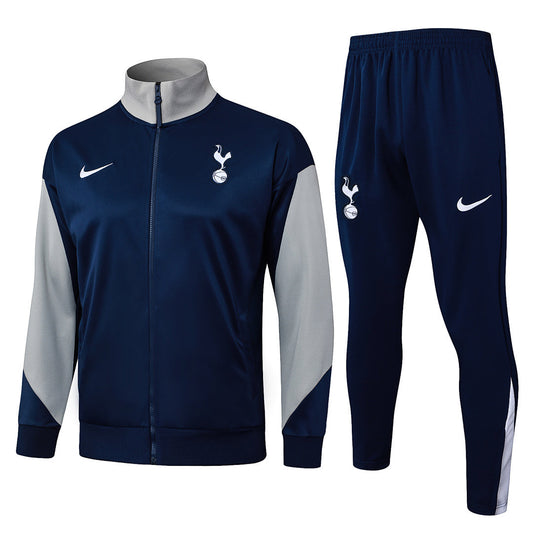 Tottenham Dark Blue/Gray Tracksuit Full-Zip 25/26