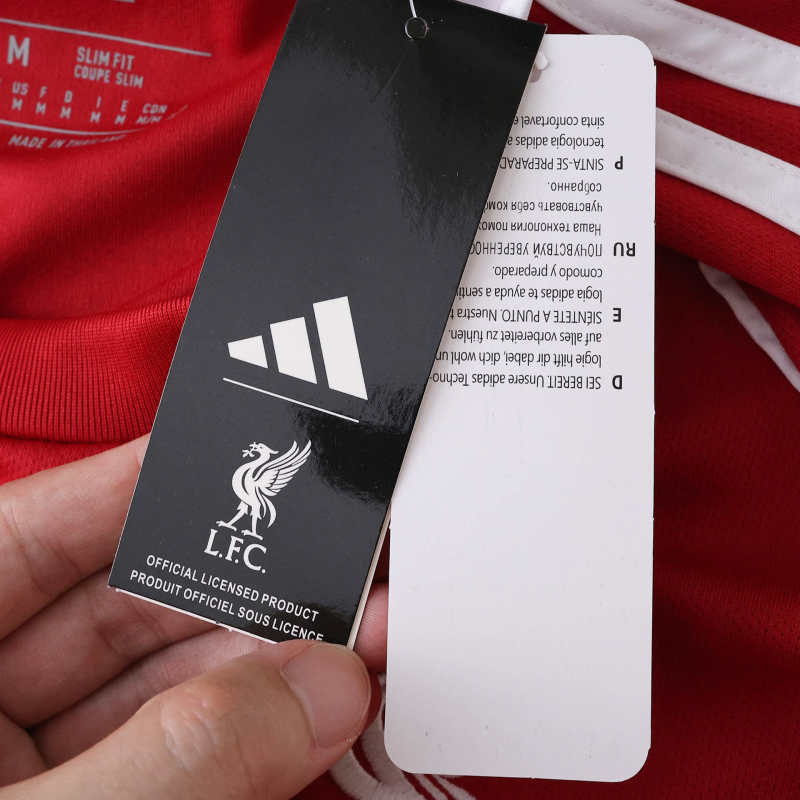 Liverpool Home Jersey Long Sleeve 25/26