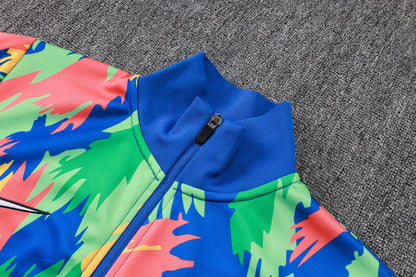 Brazil Colorful Tracksuit Full-Zip 25/26